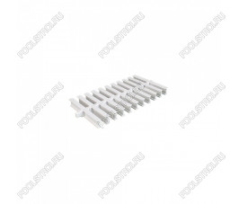 Переливная решетка 1-е. соед. AquaViva 145*25mm Classik 44 шт/1м. пог