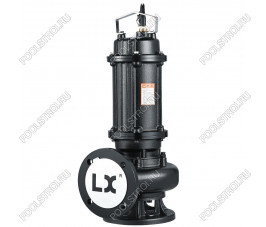 Фекальный насос AquaViva LX 65WQ25-15T-2.2 кВт с канальным раб. колесом