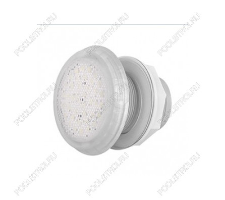 Cветильник N841. LED. белый холодный. встраиваемый. гайка. 5Вт. 12В AC. ABS