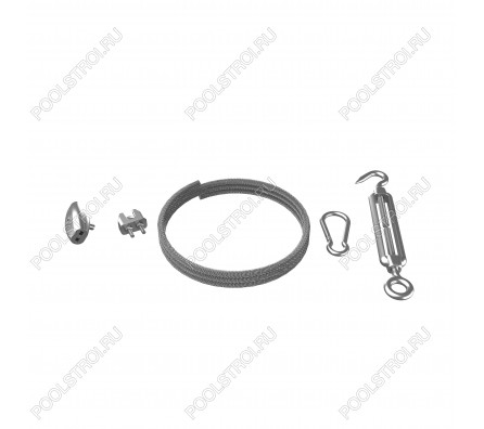 Лестница  4 ступени  (у.б.) Flexinox WALL  AISI-316 (87131140)