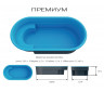 Композитный бассейн Премиум PREMIUM (5.03х2.5х1.3м) (Цвет Standart)